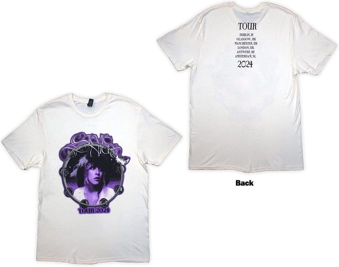 Stevie Nicks - Tour '24 Bella Donna Heren T-shirt - M - Creme