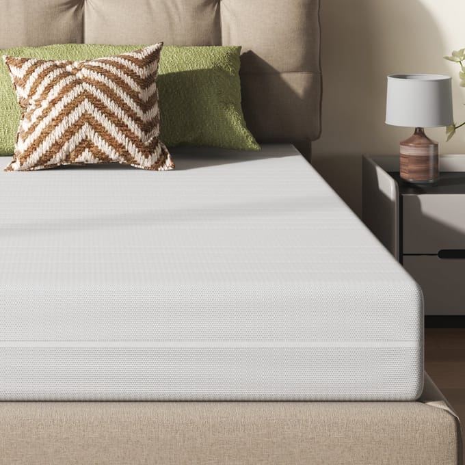 Matras-90x200cm- Gemiddelde Hardheid - 20cm dik - Koudgeschuimd schuim - Spons - Ademend - Comfort