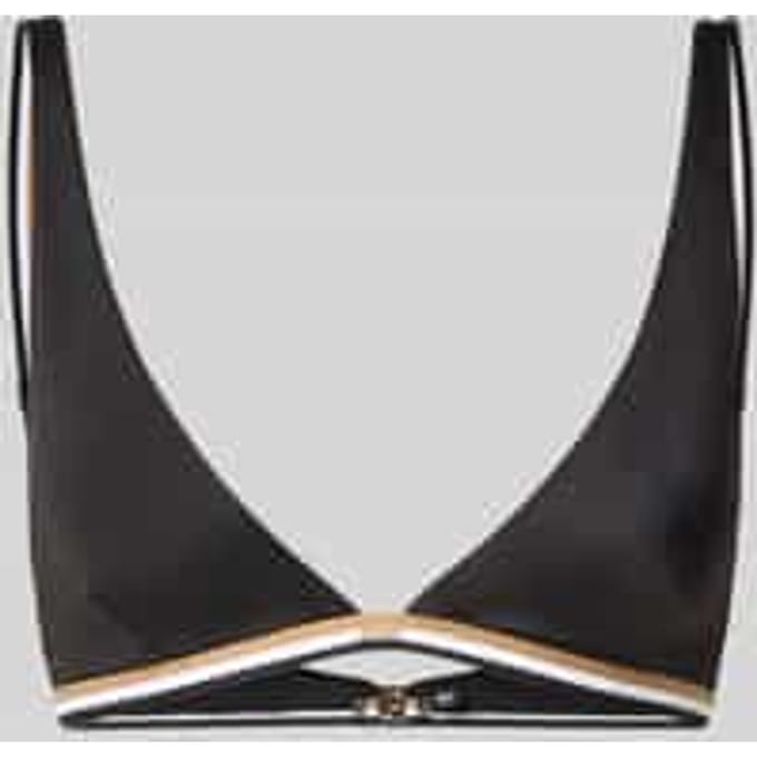 Bikinitop met Labelapplicatie Model 'ICONIC TRINAGLE'