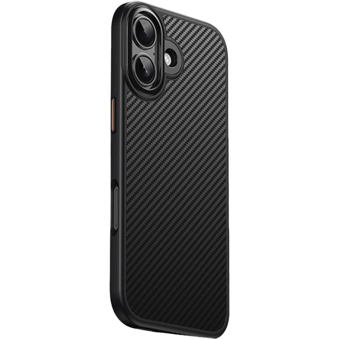 Mocaa Apple iPhone 17 Slim Carbon Pantser MagSafe Case Zwart