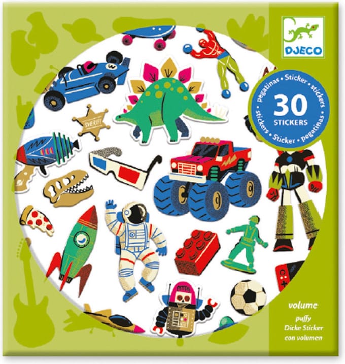 Volumestickers 'Retro Toys' (30)