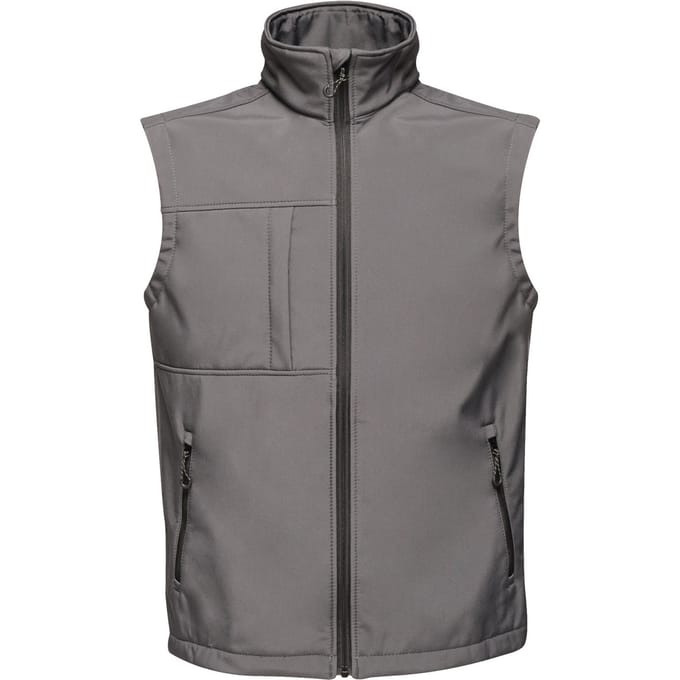 Regatta Heren Octagon II bedrukbaar gilet (Afdichting Grijs/Zwart)