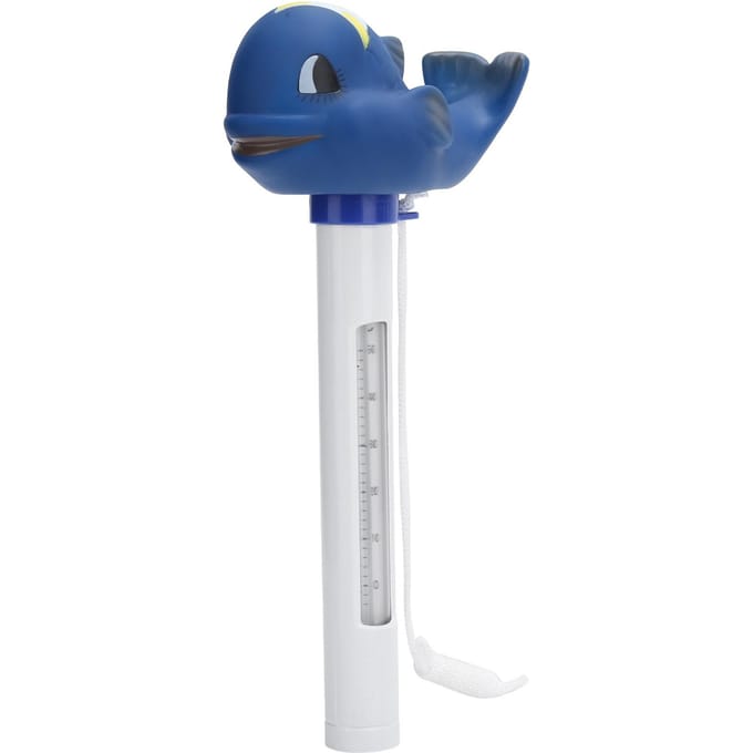 Thermomètre Flottant Forme Animal Dessin Animé pour Piscines Sauna Spa Accessoires Bleu white