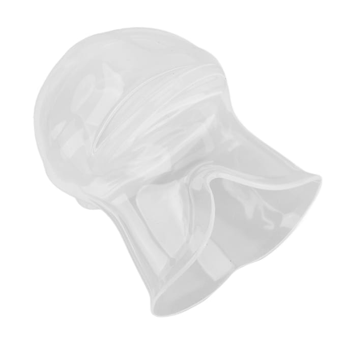 Tongretentieapparaat Silicone Draagbaar Herbruikbaar Verbeter Slaap Transparante Tongretainer white