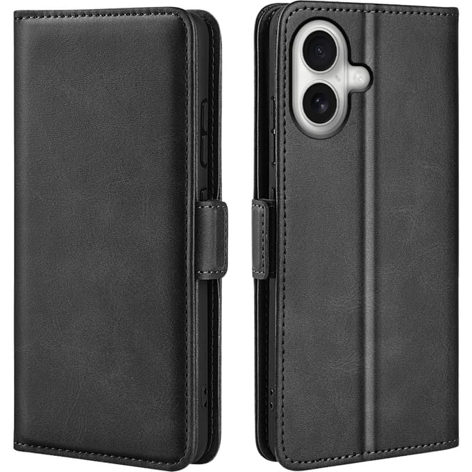 Comfycase Apple iPhone 17 Bookcase Hoesje Zwart