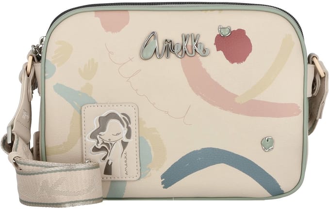 Anekke Schoudertas Alma Original Crossbody Bag Multicolor Beige