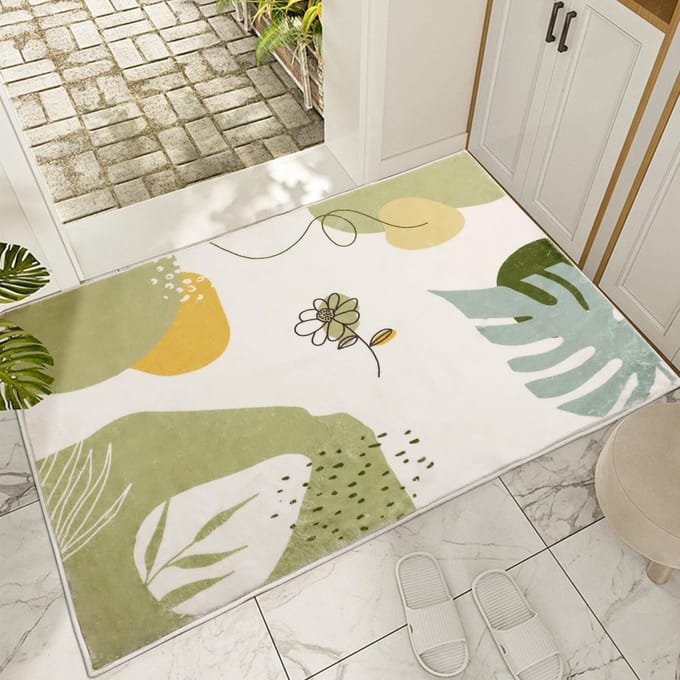 La'Moussawi ® Antislip Vuilvangmat voor Entree en Interieur met Boho Design
