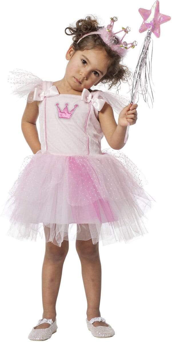 Ballerina Jurkje Roze Kind - Maat 128