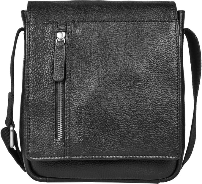 Strellson Kennington Crossbody tas Leder 20 cm - Dames - black