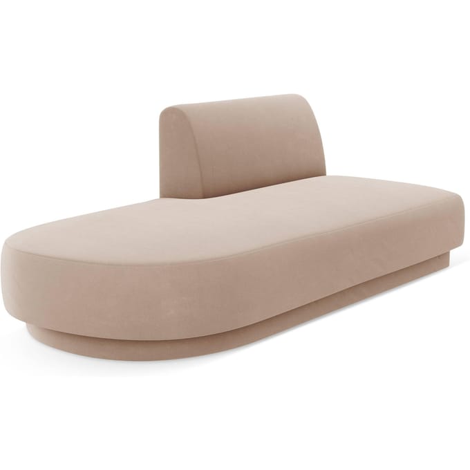 2-zits modulair zitelement Miley open linkerkant velvet | Micadoni Limited Edition