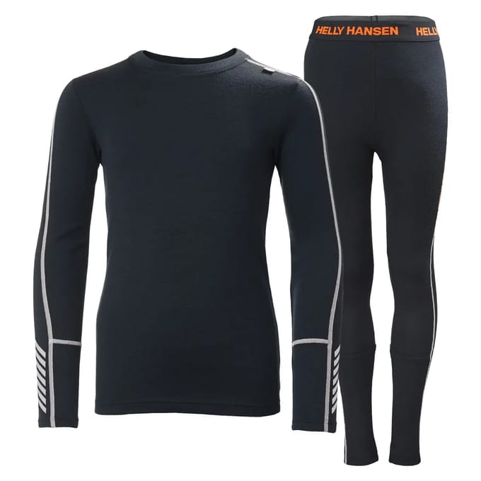 Helly Hansen Lifa Merino Midweight Lange Mouwen Basislaagset Blauw 9 Years Kinderen