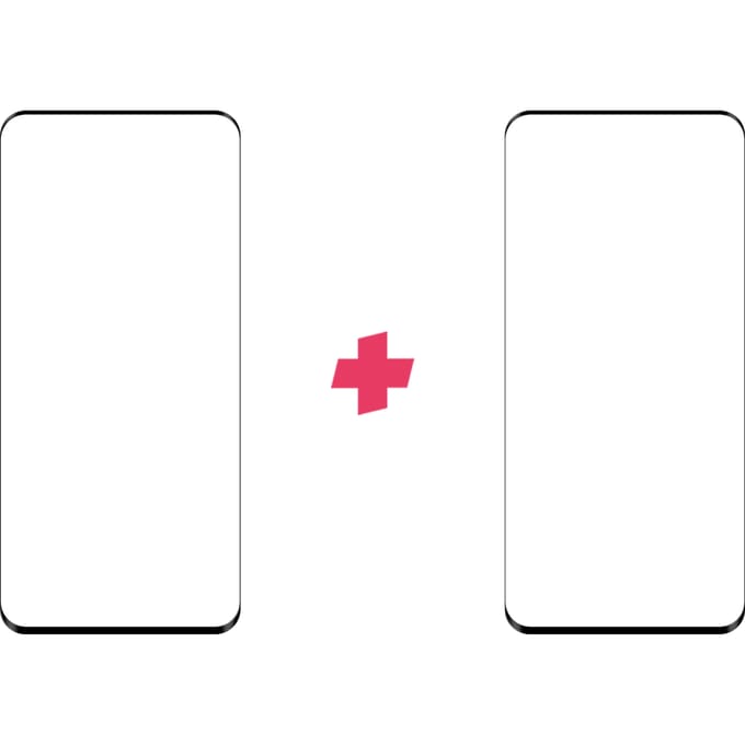 DuoPack: Xiaomi Mi 10 screenprotector gehard glas Edge to Edge