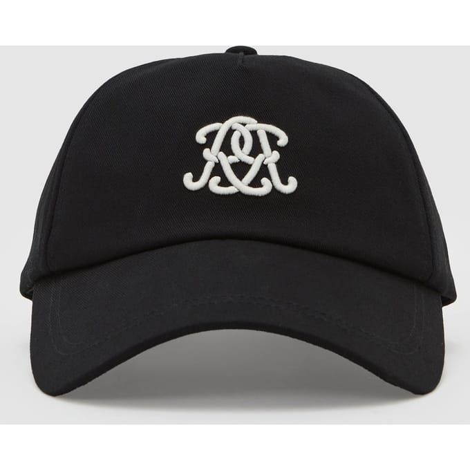 Reiss Embroidered Logo Cap Black Taglia: OS | Cappelli Outlet | Uomo | Nero
