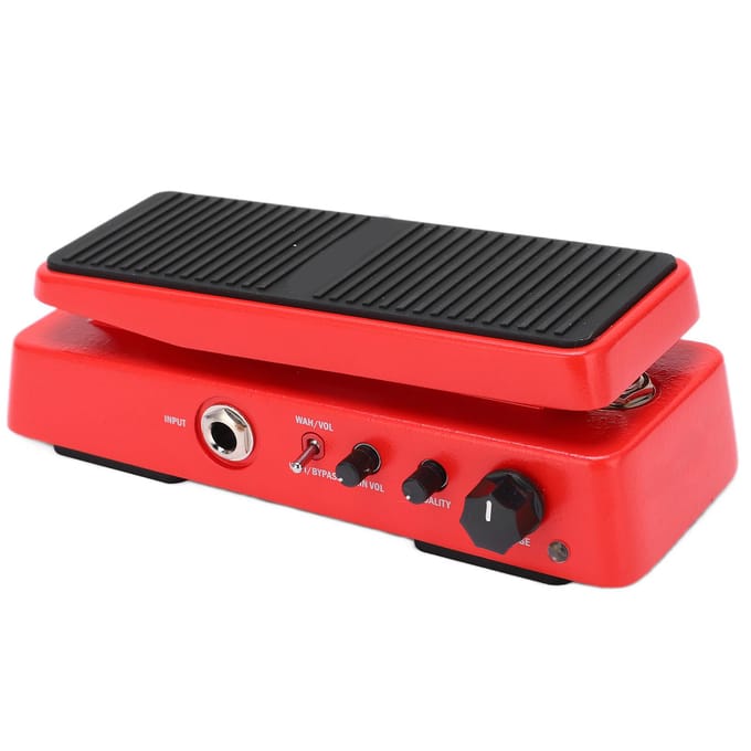 WAH Volume Pedaal Multimode 6 Niveaus Instelbare Frequentie Gitaar Stemaccessoires 9V 18mAWAH?2 Wah black