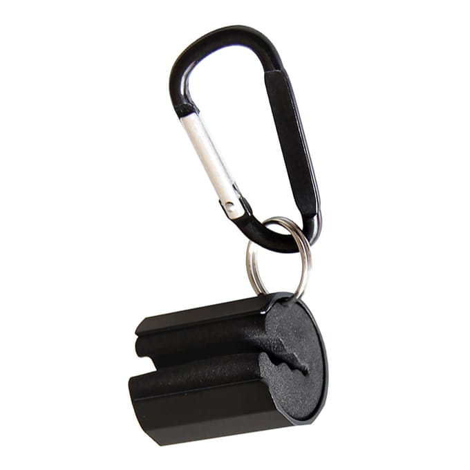 Clip de canne à pêche, support de canne à pêche, accessoires de pêche à la mouche Model A noir
