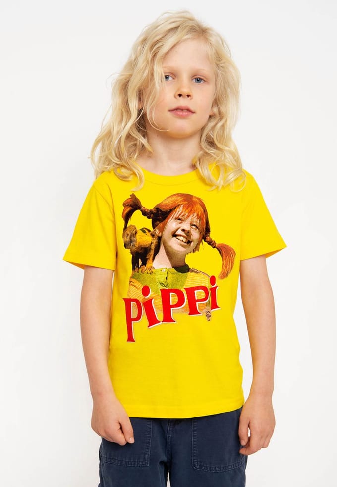 Logoshirt T-Shirt Langstrumpf & Herr Nilsson