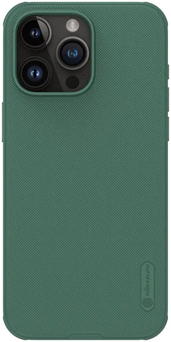 Nillkin Super Frosted Shield Hoesje Geschikt voor Apple iPhone 15 Pro Groen