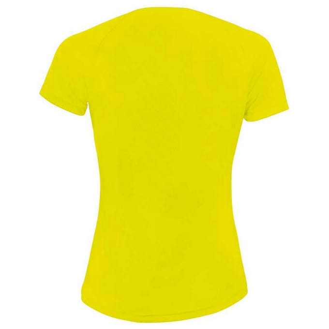 SOLS Dames/Dames Sportief Raglan T-shirt (Neon geel)