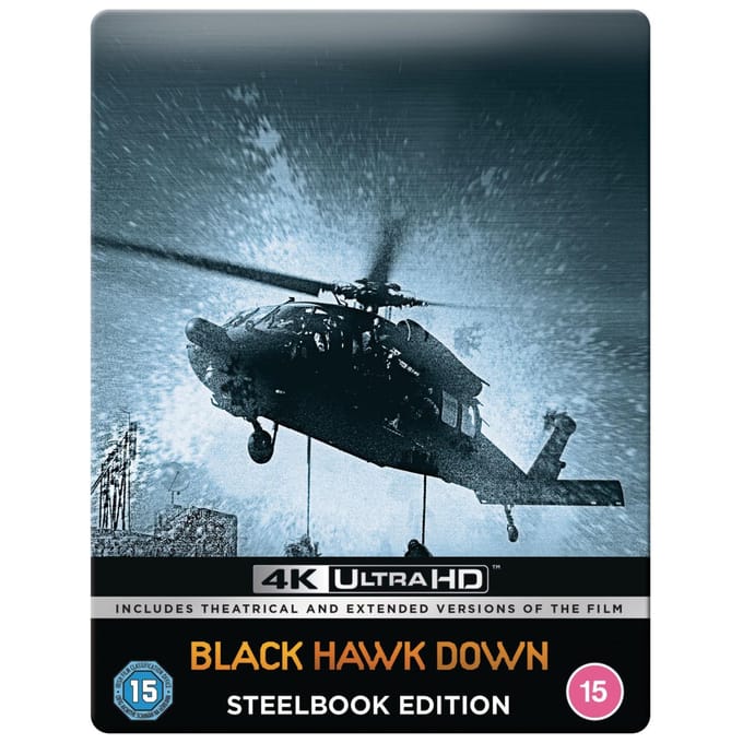 Black Hawk Down - Steelbook - 4K Ultra HD + Blu-ray - Import