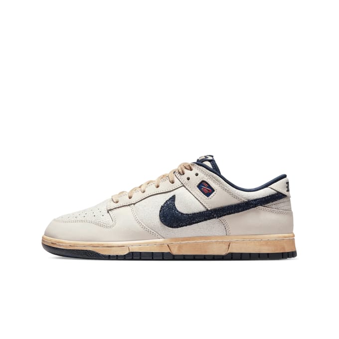 Stranger Things x Nike Dunk Low Phantom Unisex Sneakers Grijs Midnight-Navy College-Grijs IH6766-001 41