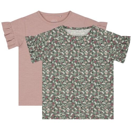 Prénatal peuter T-shirts 2 stuks Soft Pink 110 dames