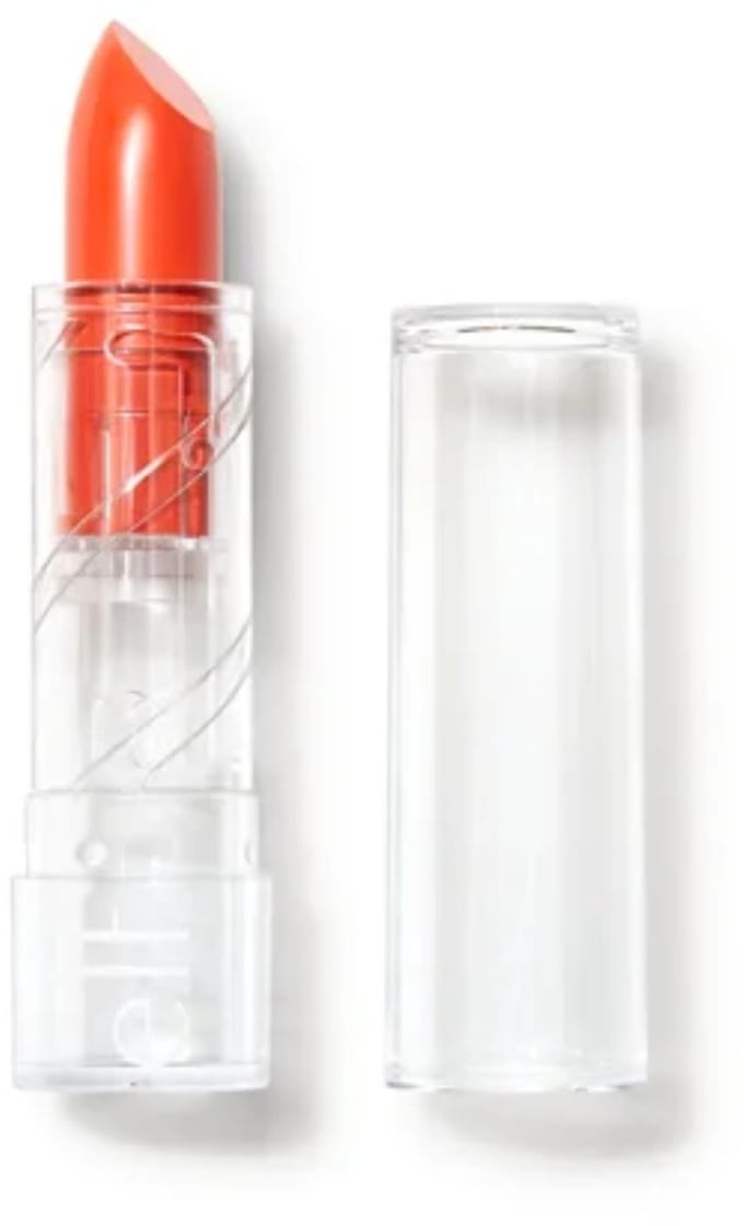 e.l.f. SRSLY Satin Lipstick - Persimmon - Romige Formule - 3,5 g