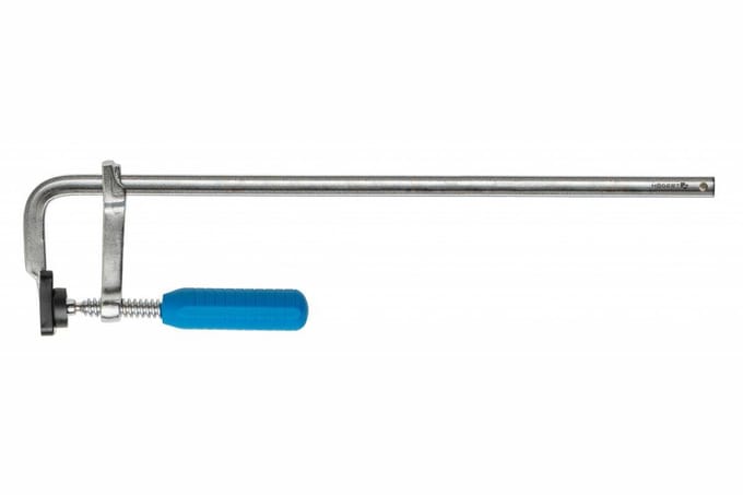Högert Technik HT3B914 - Stalen Schroefklem - 300 mm - 80 mm - Ergonomische Handgreep