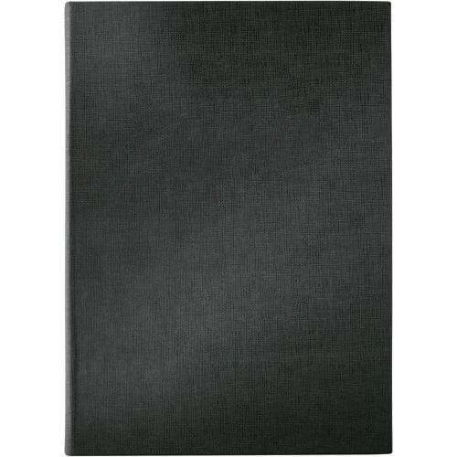 sigel menukaart-map a4 zwart rubber -binding wit o