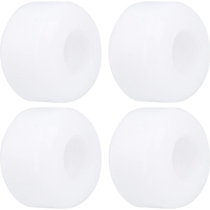 4 stuks/set Hoge Elasticiteit PU Visboard Skateboard Wielen Vervangingsaccessoireswit met patroon white