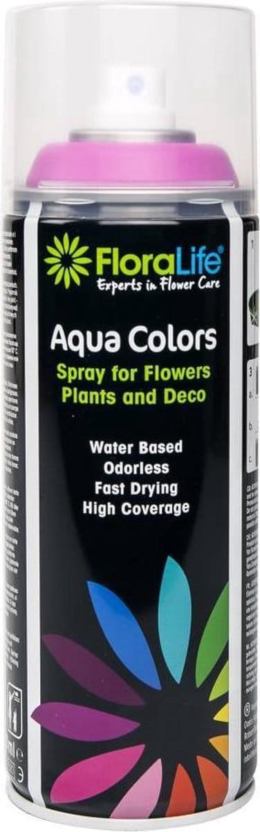 Acryl Decoratie Spuit Verf op Waterbasis | Kersenrose | 400 ml Spuitbus