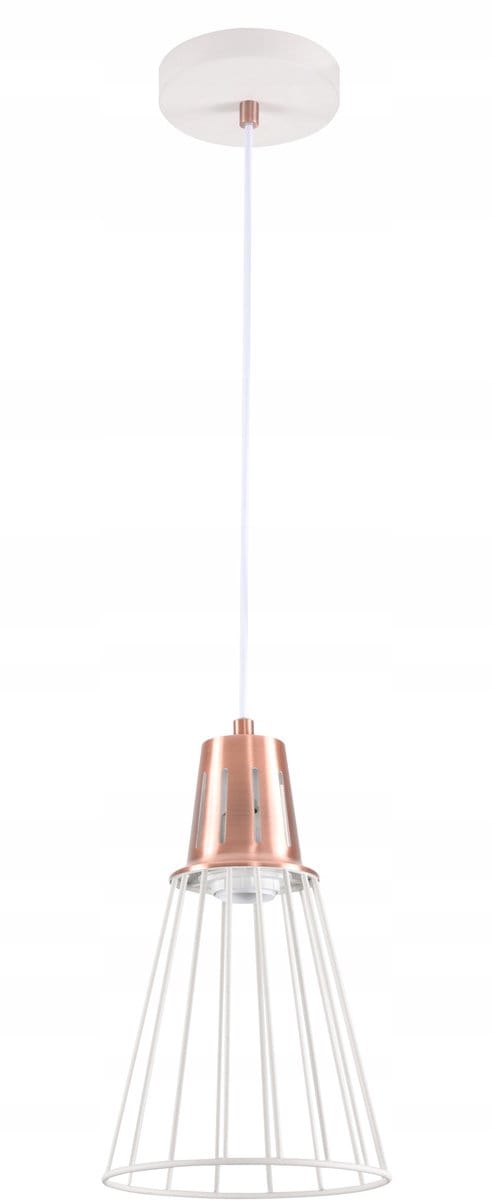 GTV KALIOPE hanglamp E27 wit/zilver - Stijlvol en modern