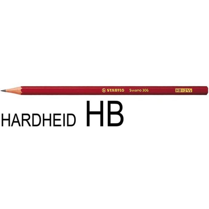 STABILO Schwan - Grafietpotlood - Hardheid HB - Per Stuk