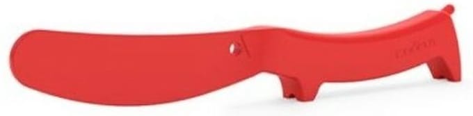 Cookut - Woof - Smeermesje - Kunststof - Rood