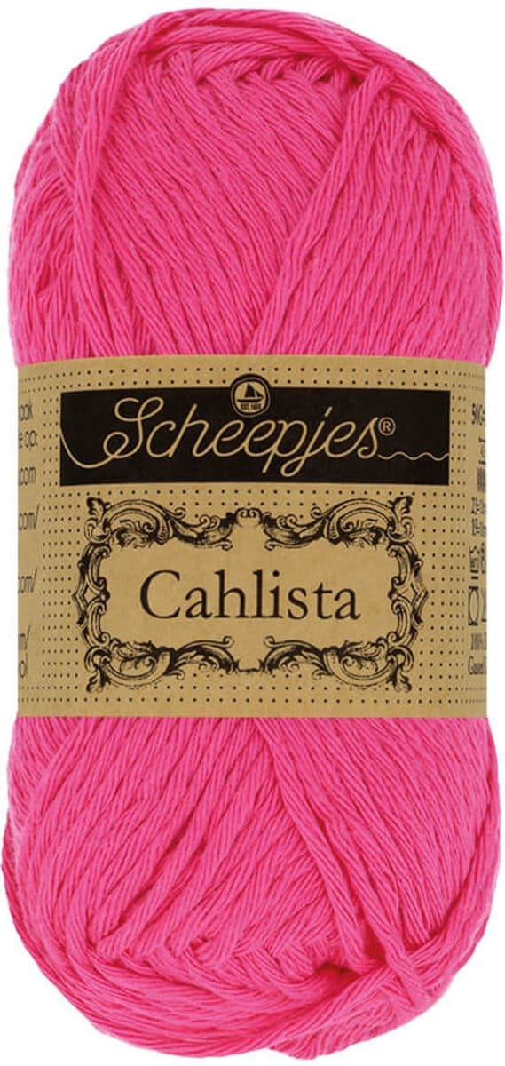 Scheepjes Cahlista Shocking Pink (114)
