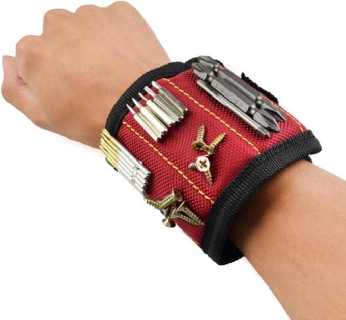 Handige magnetische armband tool voor klussen
