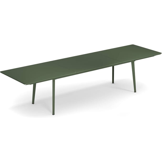 Emu Plus4 Verlengbare tafel - militairgroen - 220 x 90 cm