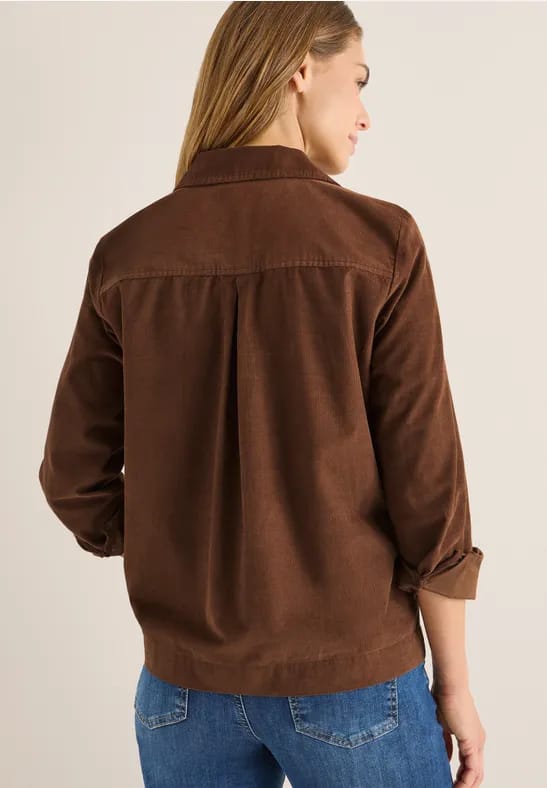 Corduroy overhemd blouse