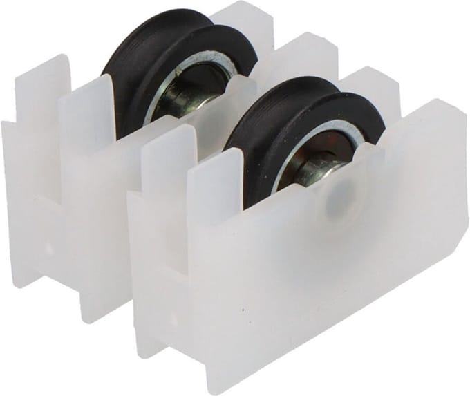 EDM Nylon Lager - 20x40mm - 172 RD07 BL - Wit