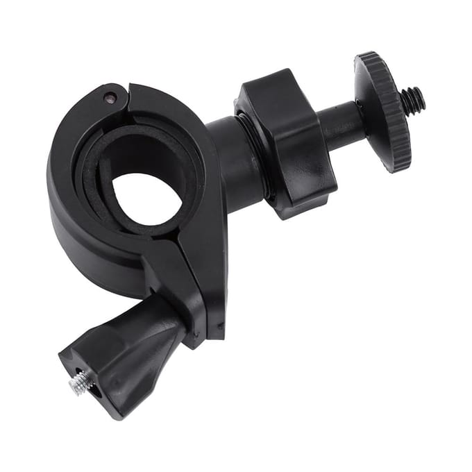 Bicycle Mount Holder Screw Handlebar Clip Mount Bike Clip Bracket For Gopro black