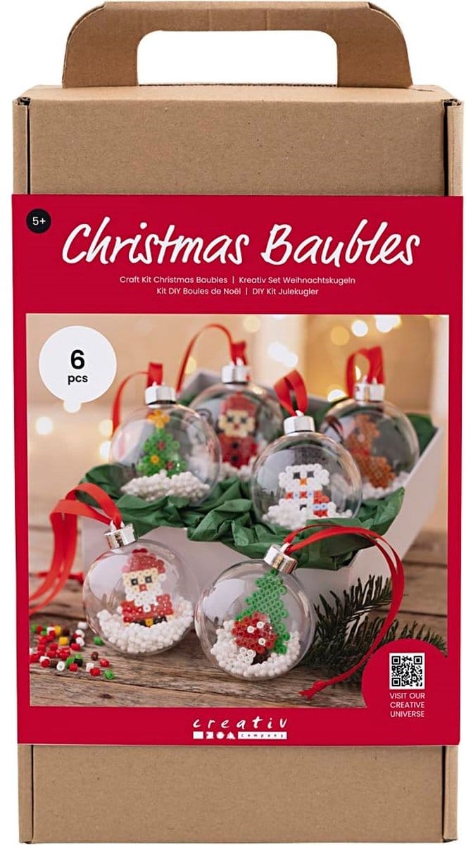 Creativ Company Hobby set: Making Christmas balls with beads