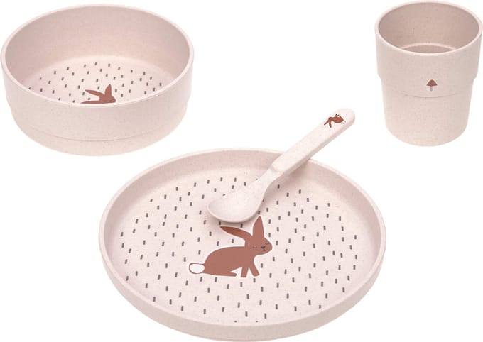 Lässig serviesset PP/Cellulose - Little Forest Rabbit