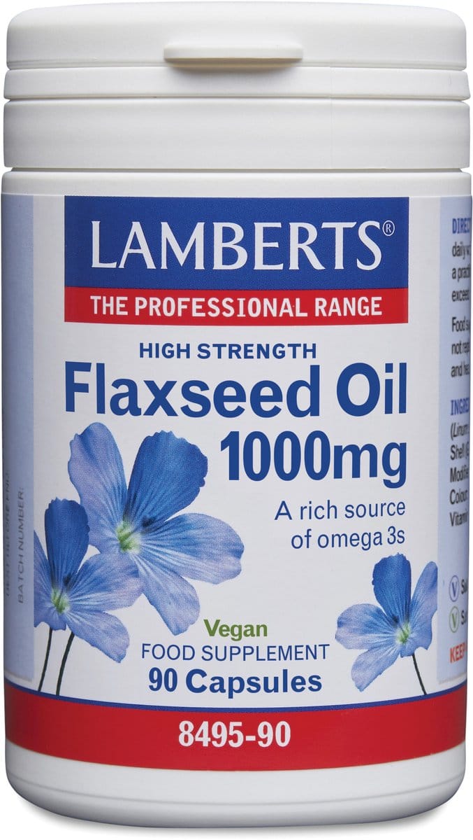Lamberts Flax Lijnzaad - 1000 mg - 90 Capsules