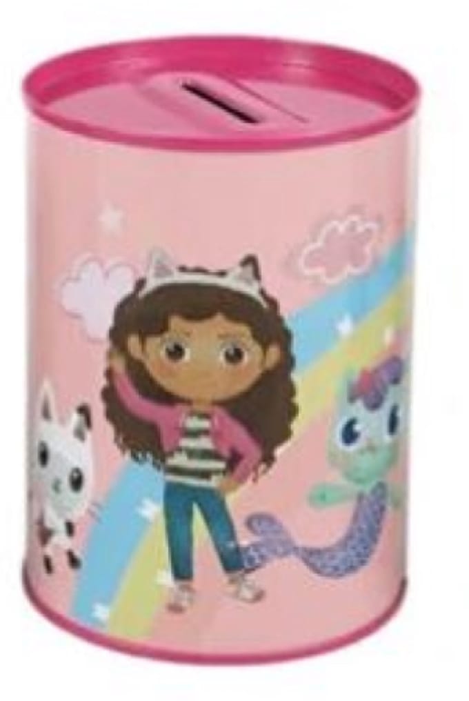 Spaarblik Gabby's Dollhouse – Bewaar je Zakgeld en Schatten in Stijl