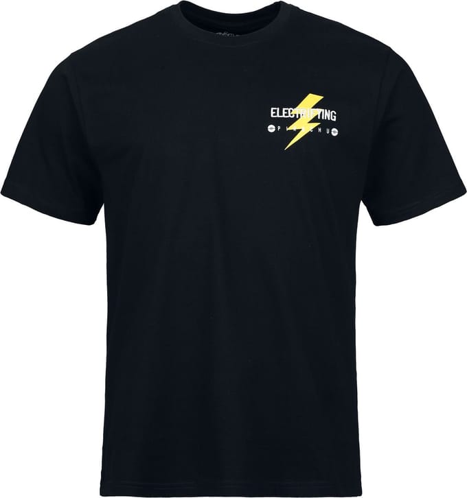 Pokémon - Pikachu T-shirt - Electrifying Art - Zwart - L