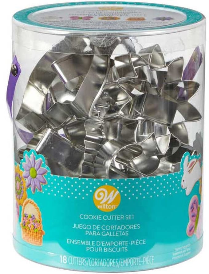 Wilton Uitsteekvormpjes Set - Koekvormpjes - Pasen - 18 Stuks