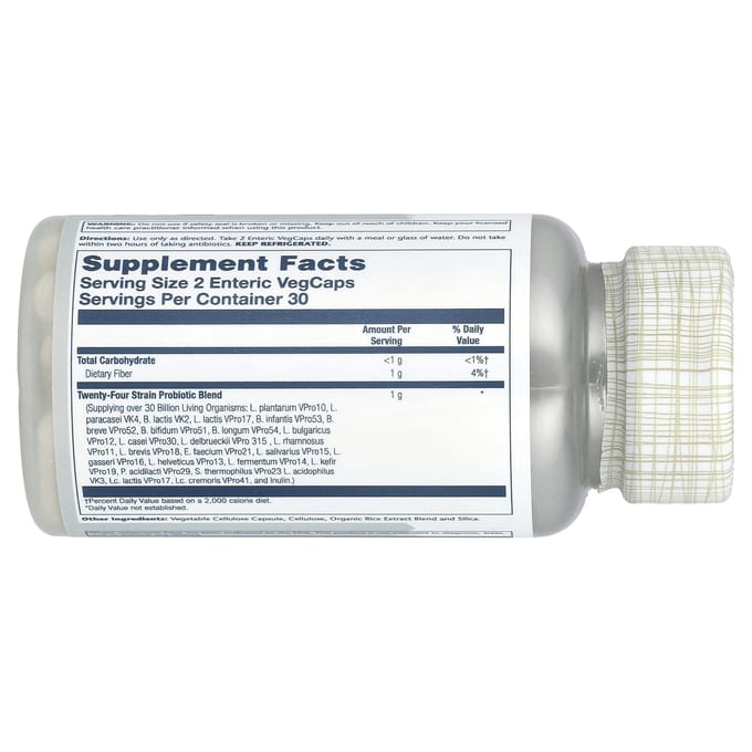 Super Multidophilus, 30 Miljard, 60 Plantaardige Capsules (15 Miljard Kve/Capsule)