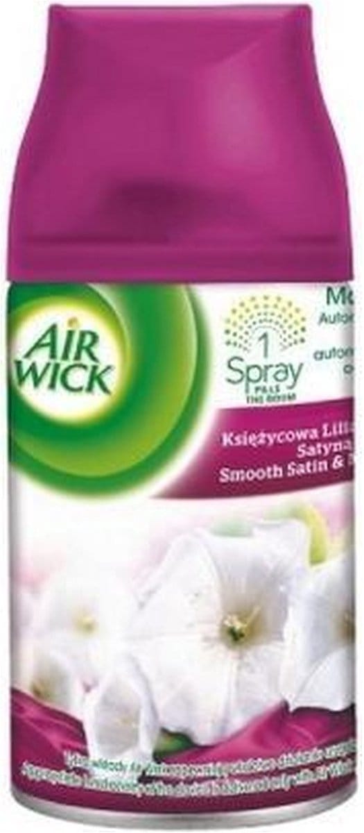 Air Wick Freshmatic - Luchtverfrisser Navulling - Lelie & Satijn - 250ml - 1 stuk