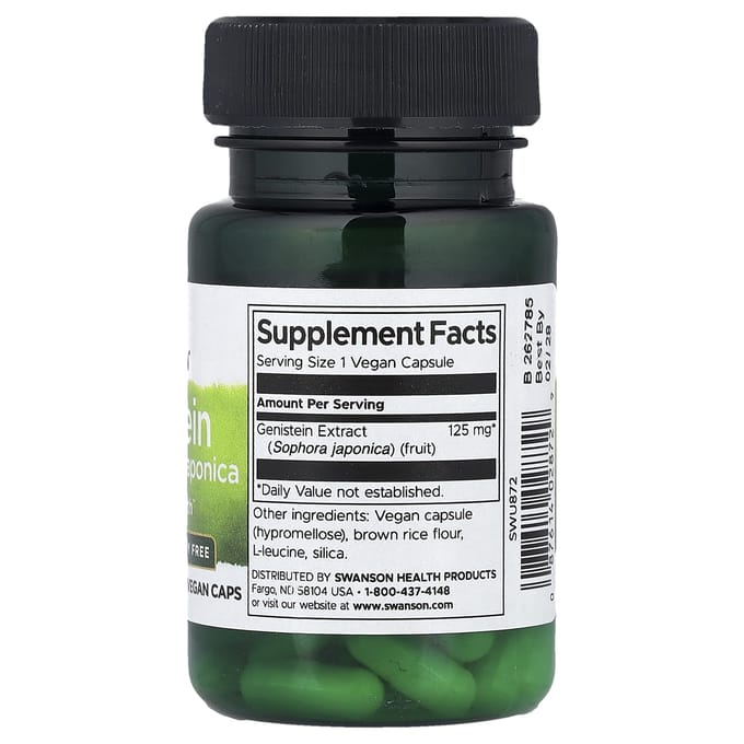 Genisteïne van de dennenboom, 125 mg, 60 vegetarische capsules