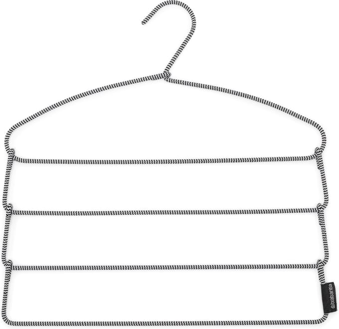 Brabantia Soft Touch Broekenhanger - Black / White