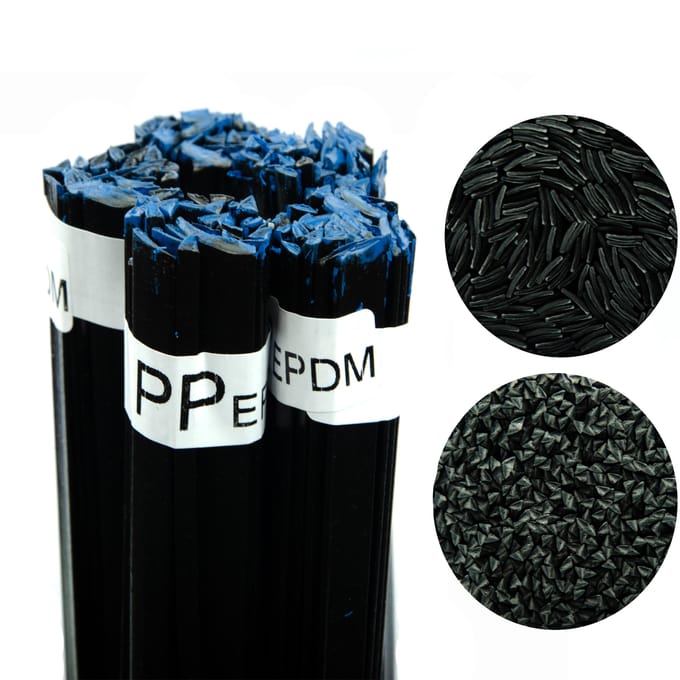 Prowelder Kit S Rosfix: Complete set bindmiddelen voor het lassen van kunststof (5 soorten 500g)